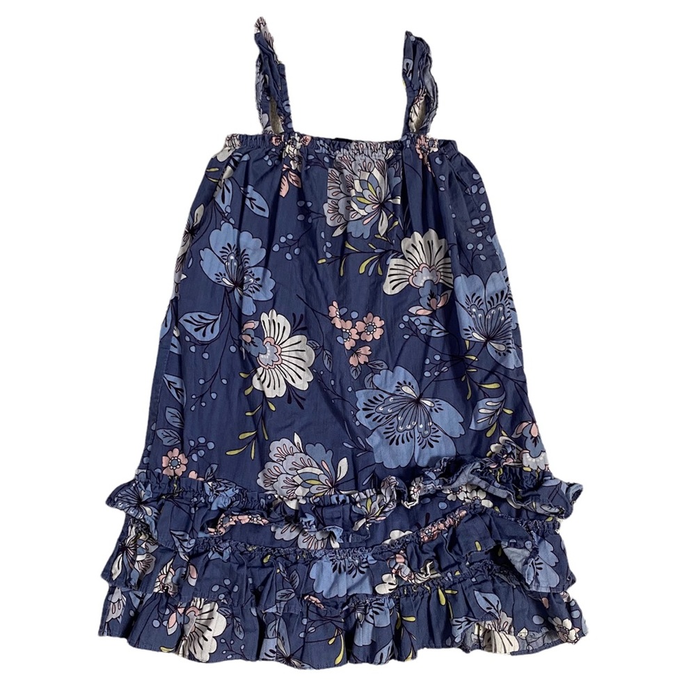 Baby Gap floral spaghetti strap dress size 4